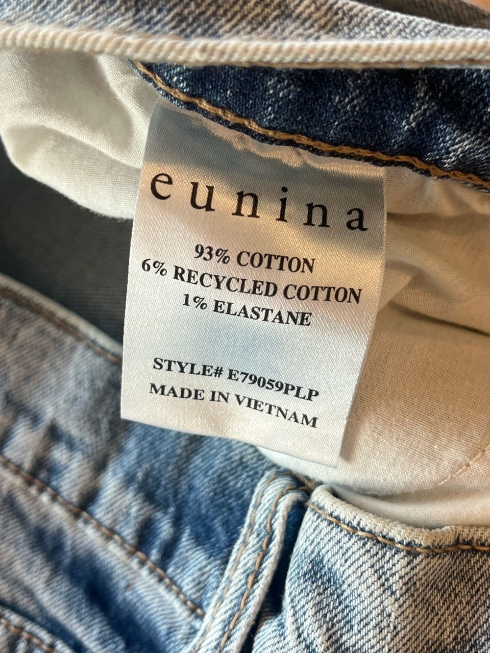 Eunina Super High Rise Dad Jeans NWT Size 13 - Picture 5 of 10